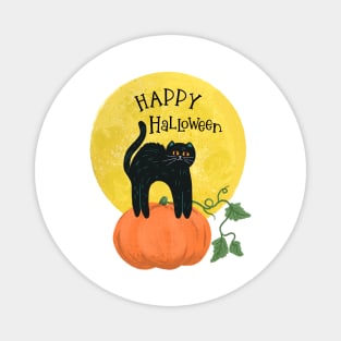 Kitty Halloween Magnet